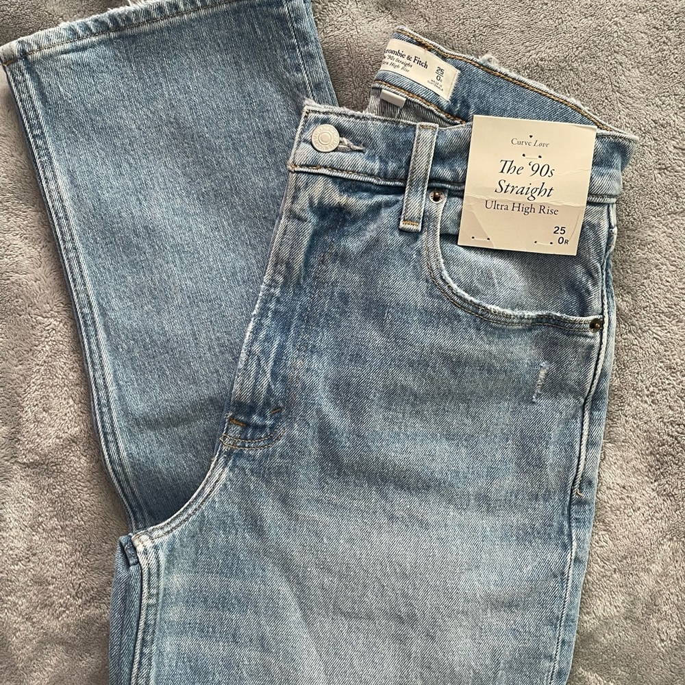 Abercrombie 90s straight jeans *see pics*